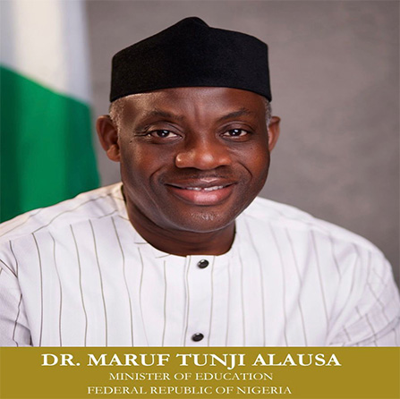 Nigeria's Education Minister: Dr Maruf Tunji Alausa